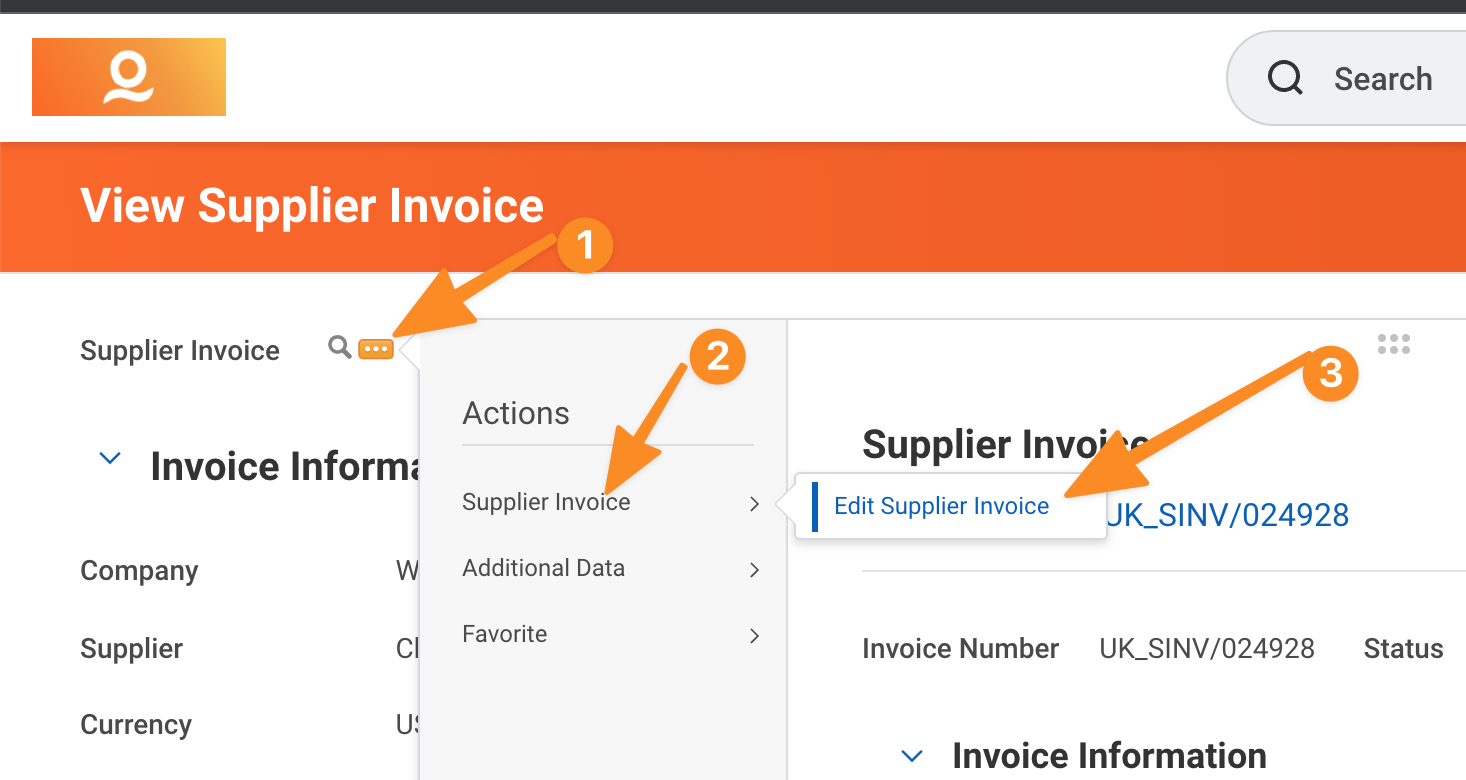 Workday Draft Invoice Welocalize